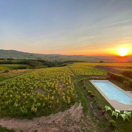 Au Coeur Des Vignes Moulin A Vent Apartman La Chapelle-de-Guinchay Kültér fotó