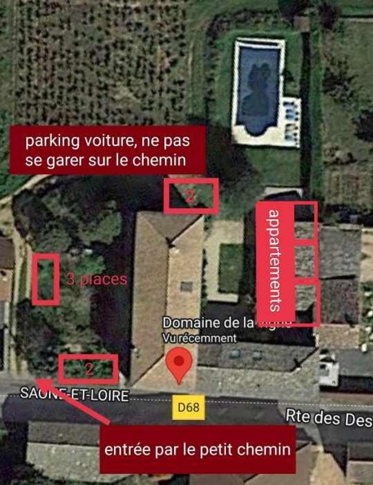 Au Coeur Des Vignes Moulin A Vent Apartman La Chapelle-de-Guinchay Kültér fotó